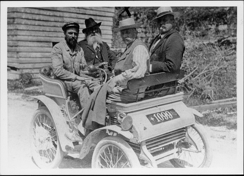 Première automobile à St-Ursanne 1